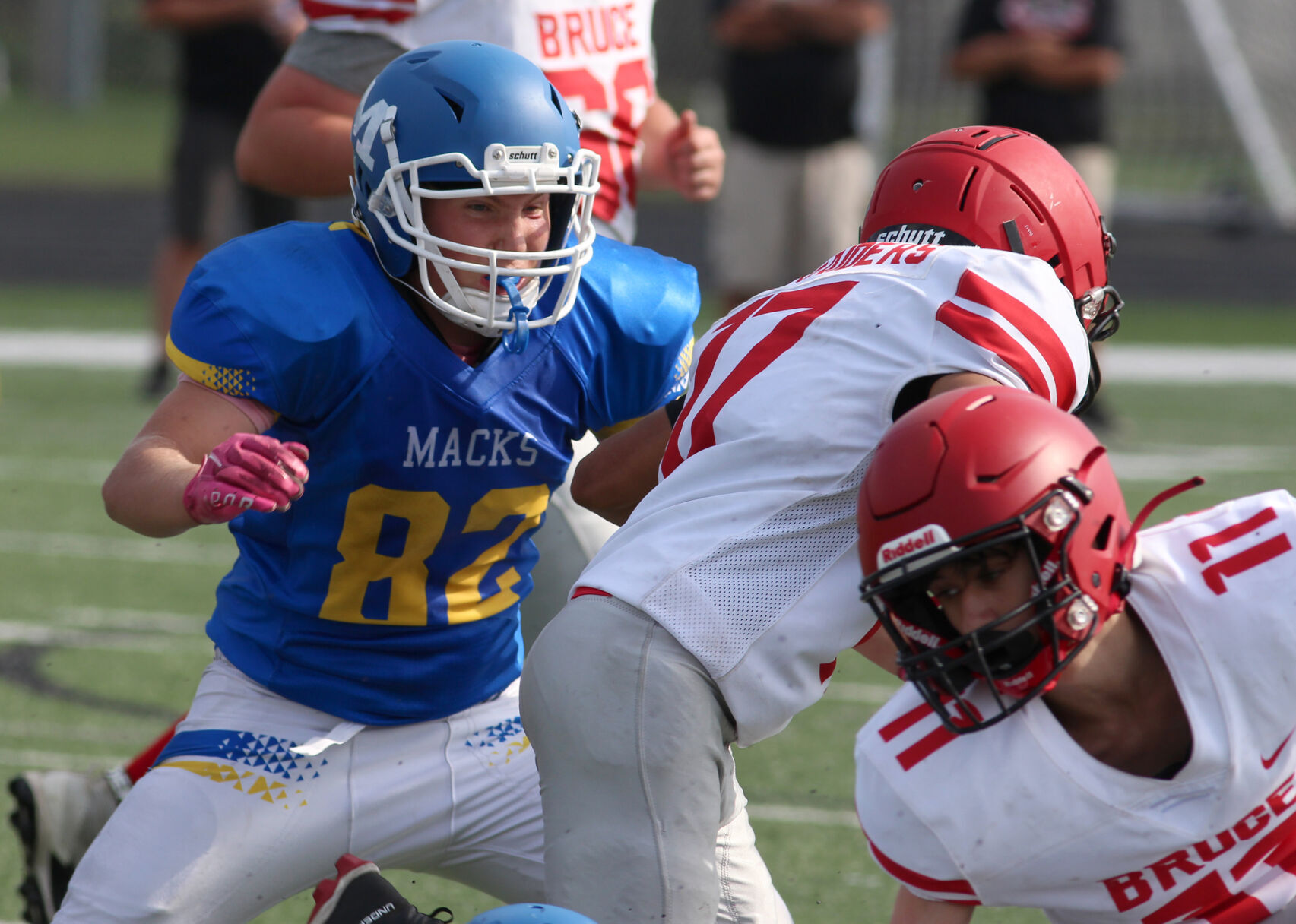 Bruce at McDonell football 9-17-22